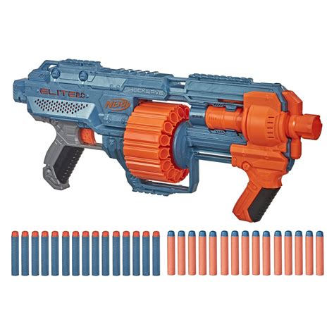 Nerf Elite 2.0 Shockwave RD Shooting Toy Gun, Nerf Blaster, Nerf Toy ...