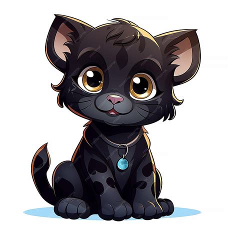 Premium AI Image | cute panther