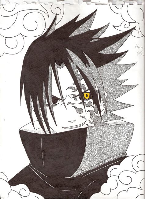 Sasuke Uchiha Drawing at PaintingValley.com | Explore collection of ...