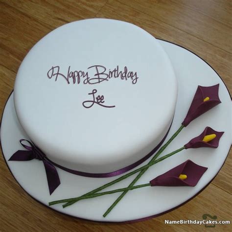 Happy Birthday Lee Cakes, Cards, Wishes