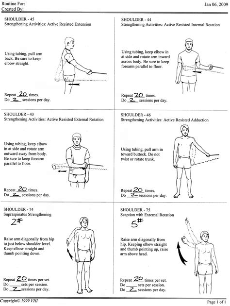 Rotator Cuff Exercises