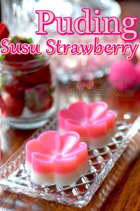 Our Journey Begins: Puding Susu Strawberry