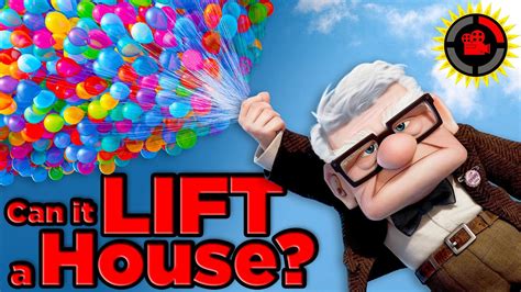 Film Theory: Pixar's Up, How Many Balloons Does It Take To Lift A House ...