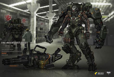 ArtStation - THE MECH SUIT CONCEPT ART【贰零壹肆】, - Ares - | Mech suit ...