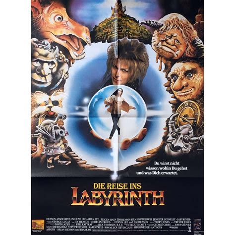 LABYRINTH Movie Poster 33x47 in.