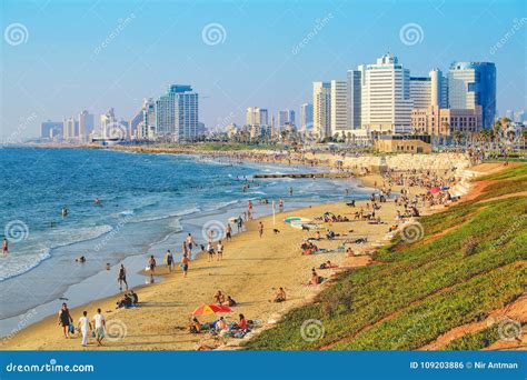 A High View on Jaffa on Jaffa and Tel Aviv Beach Editorial Photo ...