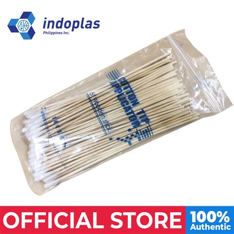 Non-Sterile Cotton Tip Applicator Stick - Pack of 100 | Shopee Philippines