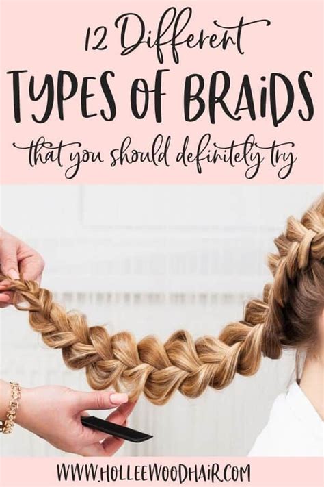 The Ultimate Guide To The Different Types of Braids | Types of braids ...