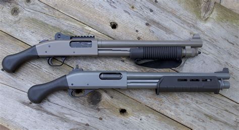 SHOCKING SHOCKWAVES: Rem TAC-14 v. Mossberg 590 SHOCKWAVE review, part ...