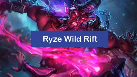 Ryze Wild Rift Build 2024: Items, Runes, Combo [Pro] - Zathong