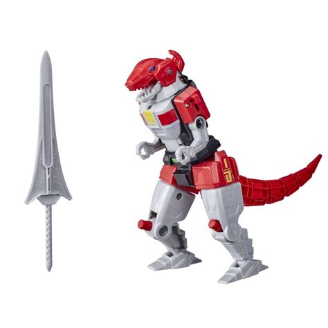 Buy Power Rangers Mighty Morphin Tyrannosaurus Rex Dinozord Toy Red ...