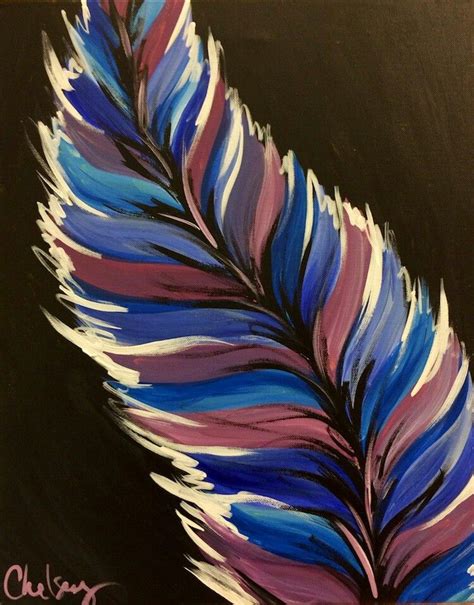 How To Paint Feather