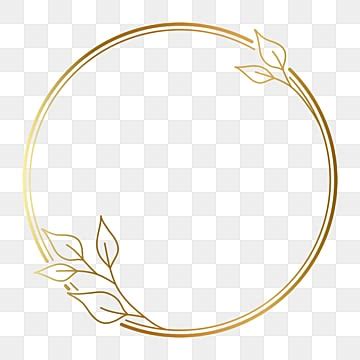 Ornamental Circle Frame Vector PNG Images, Beautiful Circle Frame ...