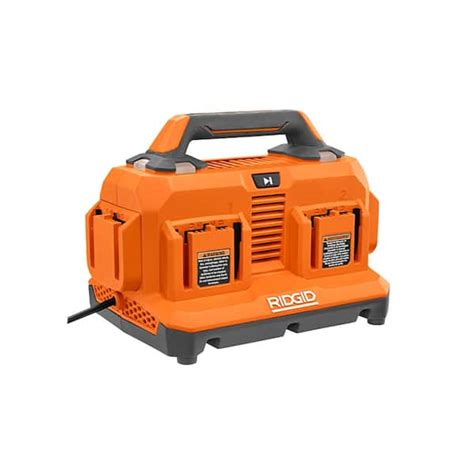 RIDGID 18V 6-Port Sequential Charger AC86096