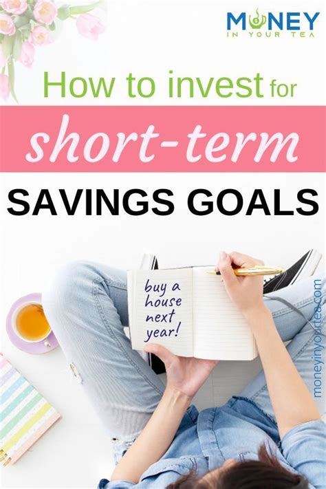 How to invest for short-term savings goals | Investing, Stock market ...