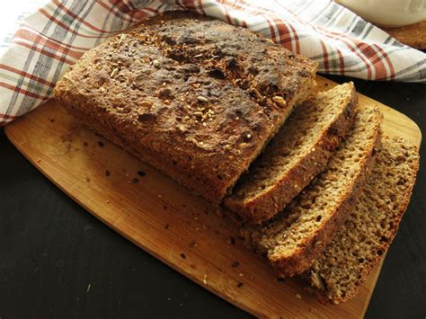 Easy Vegan Whole-Wheat Bread with Seeds - Vegan Foodiez