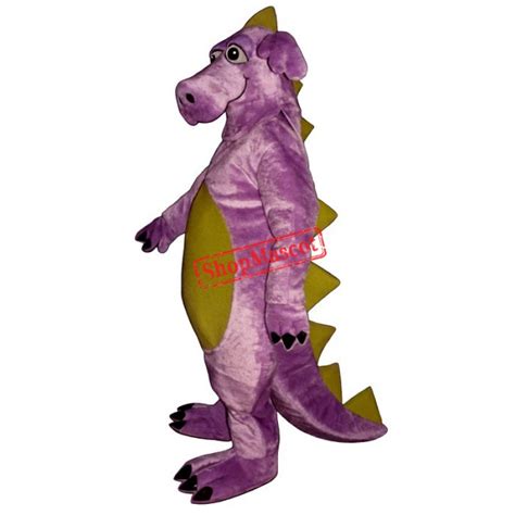 Purple Whimsical Dragon Mascot Costume