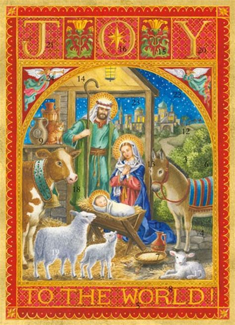 Sisters of Carmel: Joy to the World Advent Calendar