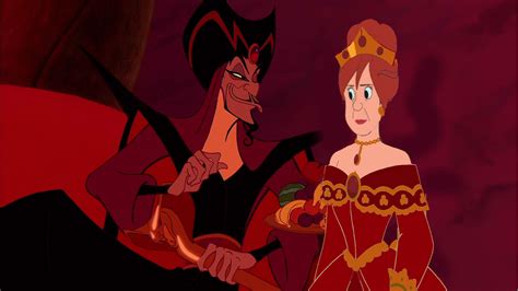 Anastasia Tremaine and Jafar as their Once Upon A Time In Wonderland ...