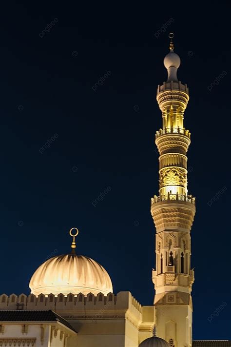 Mosque Night View Background And Picture For Free Download - Pngtree