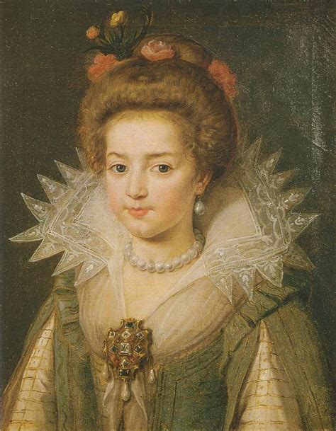 1612 Princesse Christine de France, duchesse de Savoie by Frans Pourbus ...