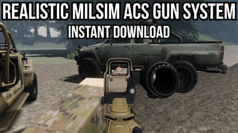 [FREE] REALISTIC MILSIM ACS ROBLOX STUDIO - YouTube