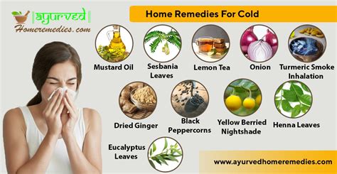 10 Natural Home Remedies For Common Cold | Home Remedies To Get Rid Of ...