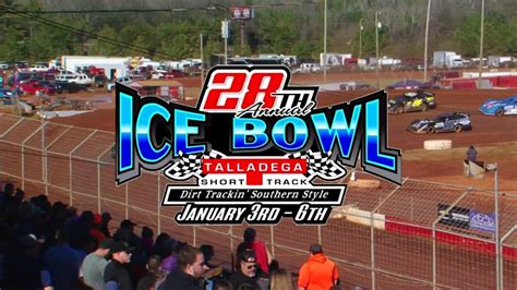 28th Annual Ice Bowl Super Late Model B-mains Talladega Short Track Jan ...