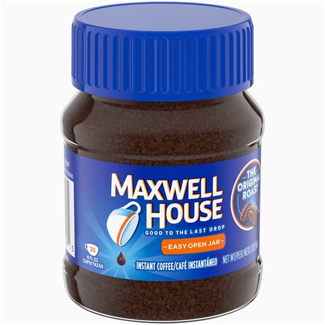 Maxwell House Original Roast Ground Instant Coffee, Caffeinated, 2 oz ...