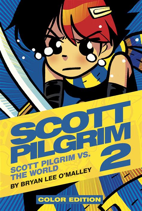 The cover for the color hardcover vol 2! | Scott pilgrim comic, Scott ...