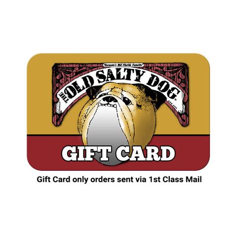 Gift Cards Archives - The Old Salty Dog