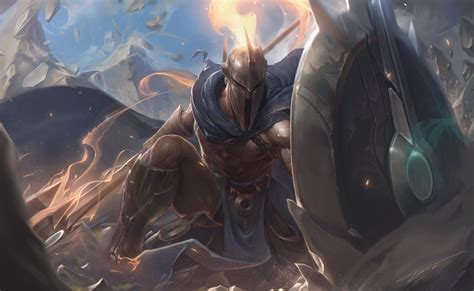 ArtStation - pantheon lol-fan art, Taekseo | Pantheon league of legends ...