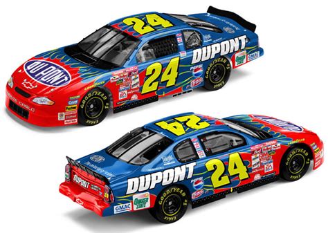 2001 Jeff Gordon #24 Dupont - 4th Championship Diecast