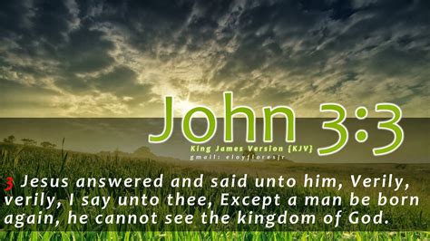 Bible Verse John 3:3 | Bible Verses | Pinterest | Bible verses, Bible ...