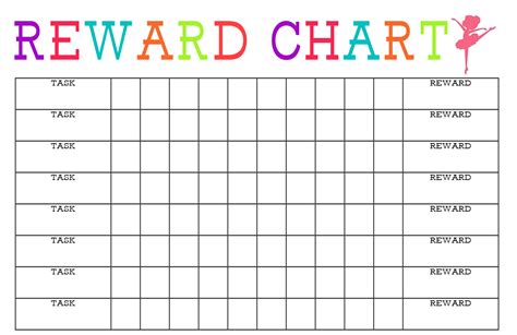 Behavior Incentive Chart Printable - Printable Templates