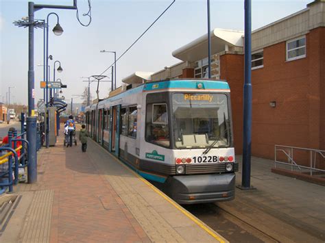 Eccles Tram Station © David Dixon :: Geograph Britain and Ireland