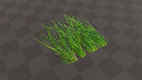 Green Grass Bush - download free texture atlases and decals, Substance ...