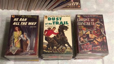 Lion Books - The First 50 Vintage Paperbacks Episode #76 - YouTube