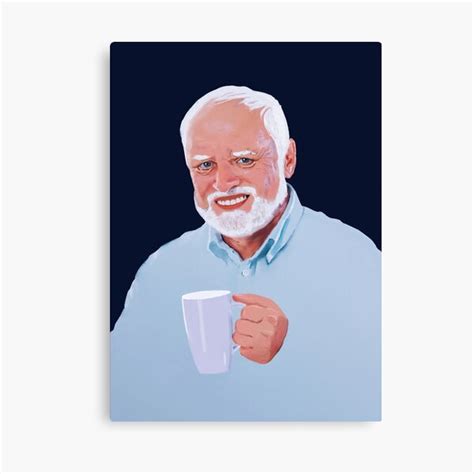 Hide the pain Harold Canvas sold by DaviMartinez | SKU 42422572 ...