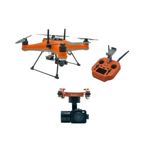 Drone Anti Air Waterproof Swellpro - 3-axis RGB Camera - Terra Drone Store