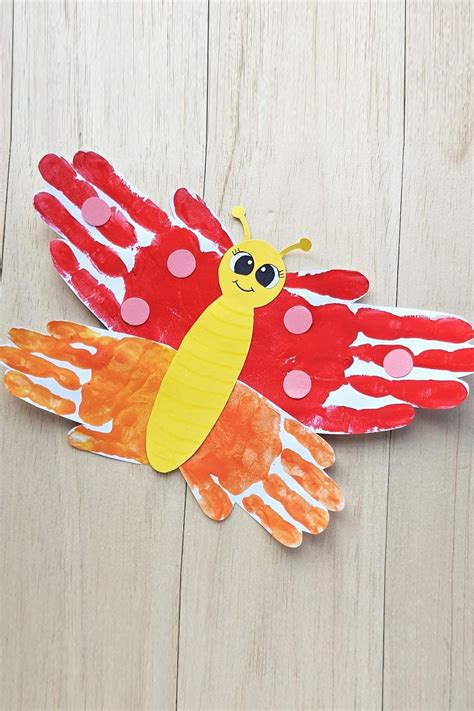 Easy Butterfly Handprint Craft for Kids of All Ages