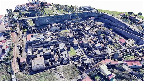 Herculaneum,map,scan,roman,archaeology,napoli - 3D model by SENSIET ...