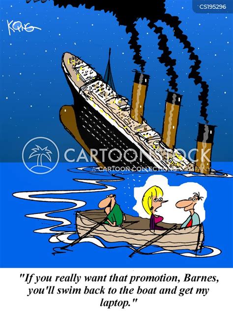 Sinking Boats Cartoons and Comics - funny pictures from CartoonStock