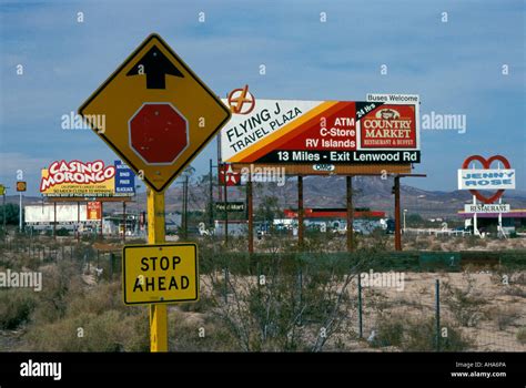 Interstate 15 road sign california hi-res stock photography and images ...