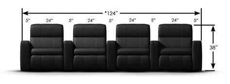 Specifications & Configurations — Fortress Home Theater Seating