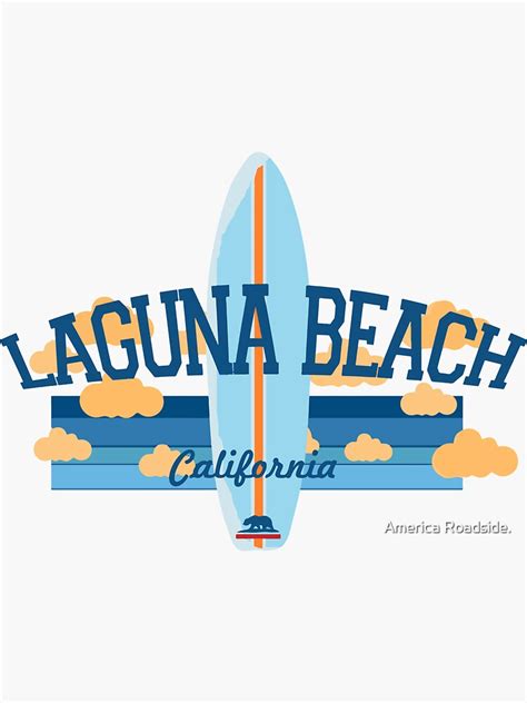 "Laguna Beach - California." Sticker for Sale by ishore1 | Redbubble