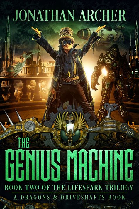 Jonathan Archer - Steampunk fantasy cover design by Milo, Deranged ...