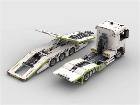 LEGO MOC Truck Transporter by Mcd_technic | Rebrickable - Build with LEGO