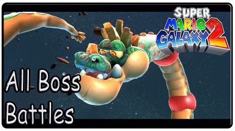 Super Mario Galaxy 2 All Bosses (Full HD) - YouTube