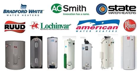 Water Heater Brands | The Water Heater Guy